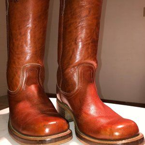 Vintage dingo U.S.A. campus/western boots 10 D